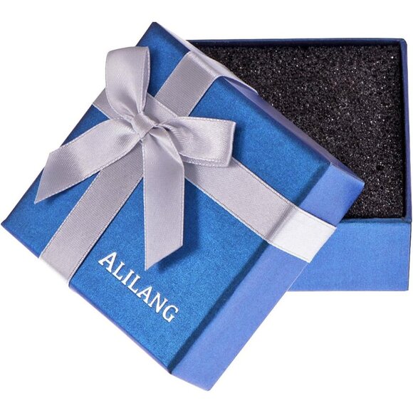 Adustable Silver Blue Purple Iridescent Crystal Rhinestones Snowflake Flower Flo - Picture 6 of 6